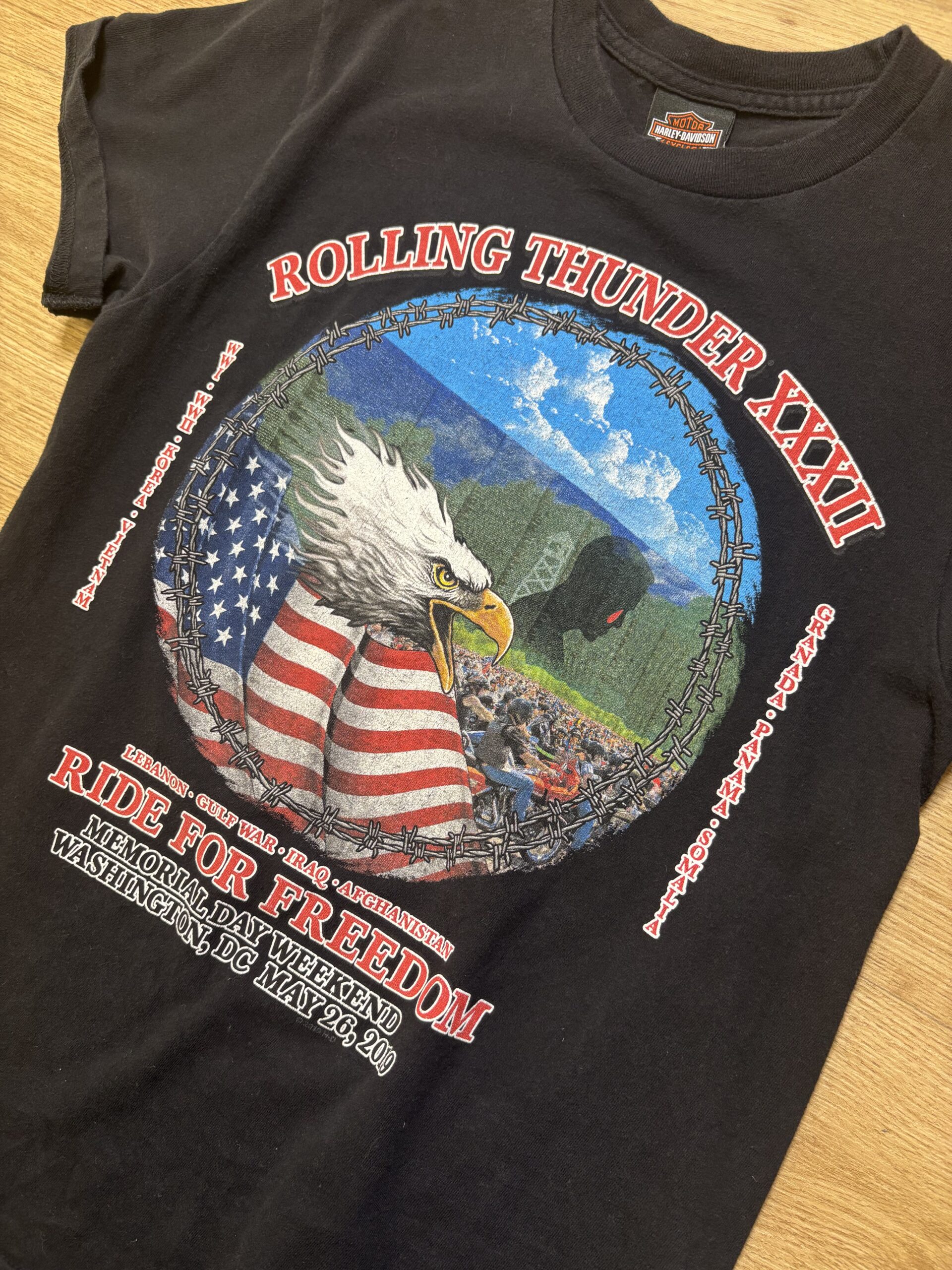 T-shirt manches courtes Harley Davidson – Image 3