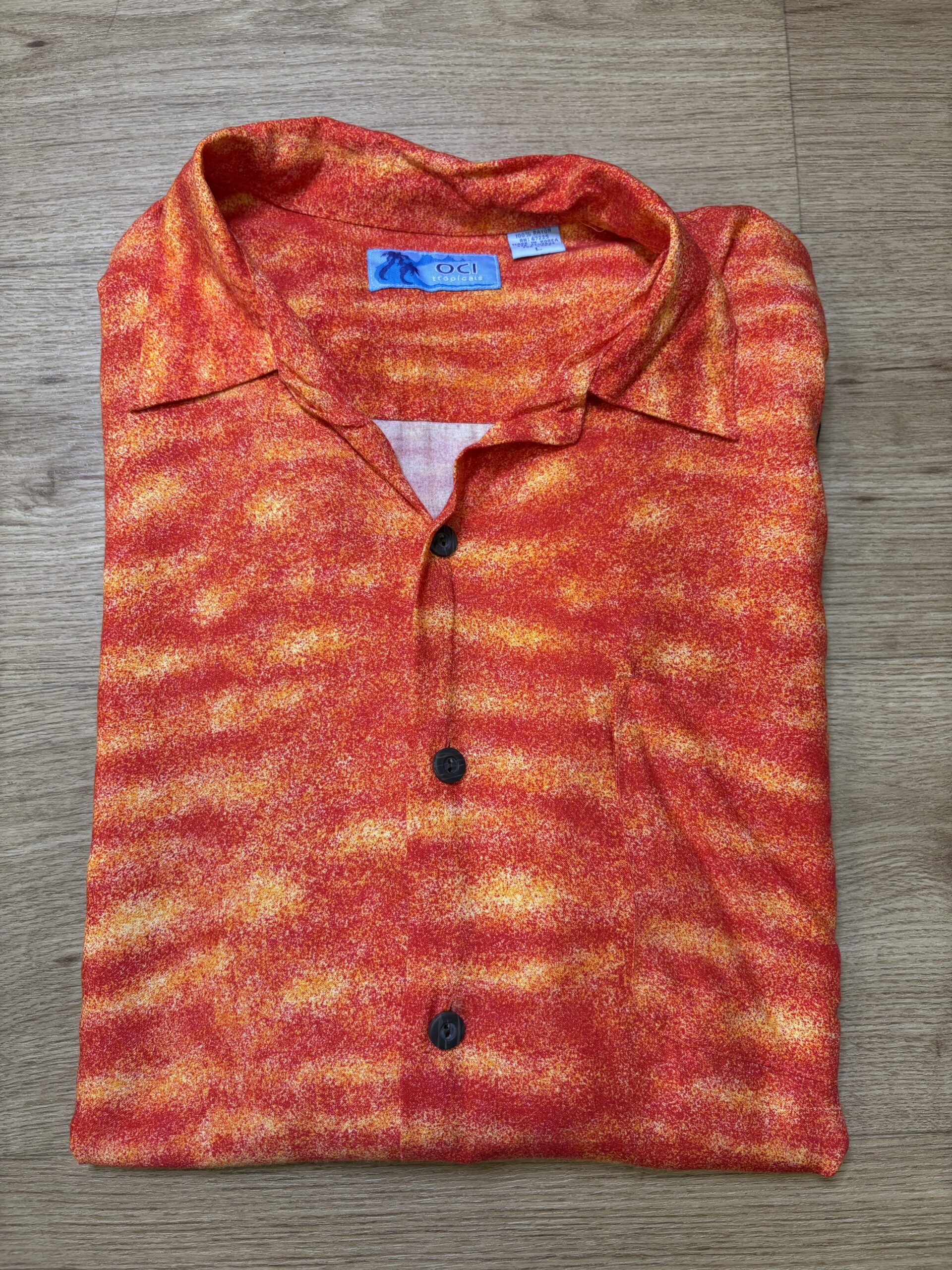 Chemise hawaïenne manches courtes