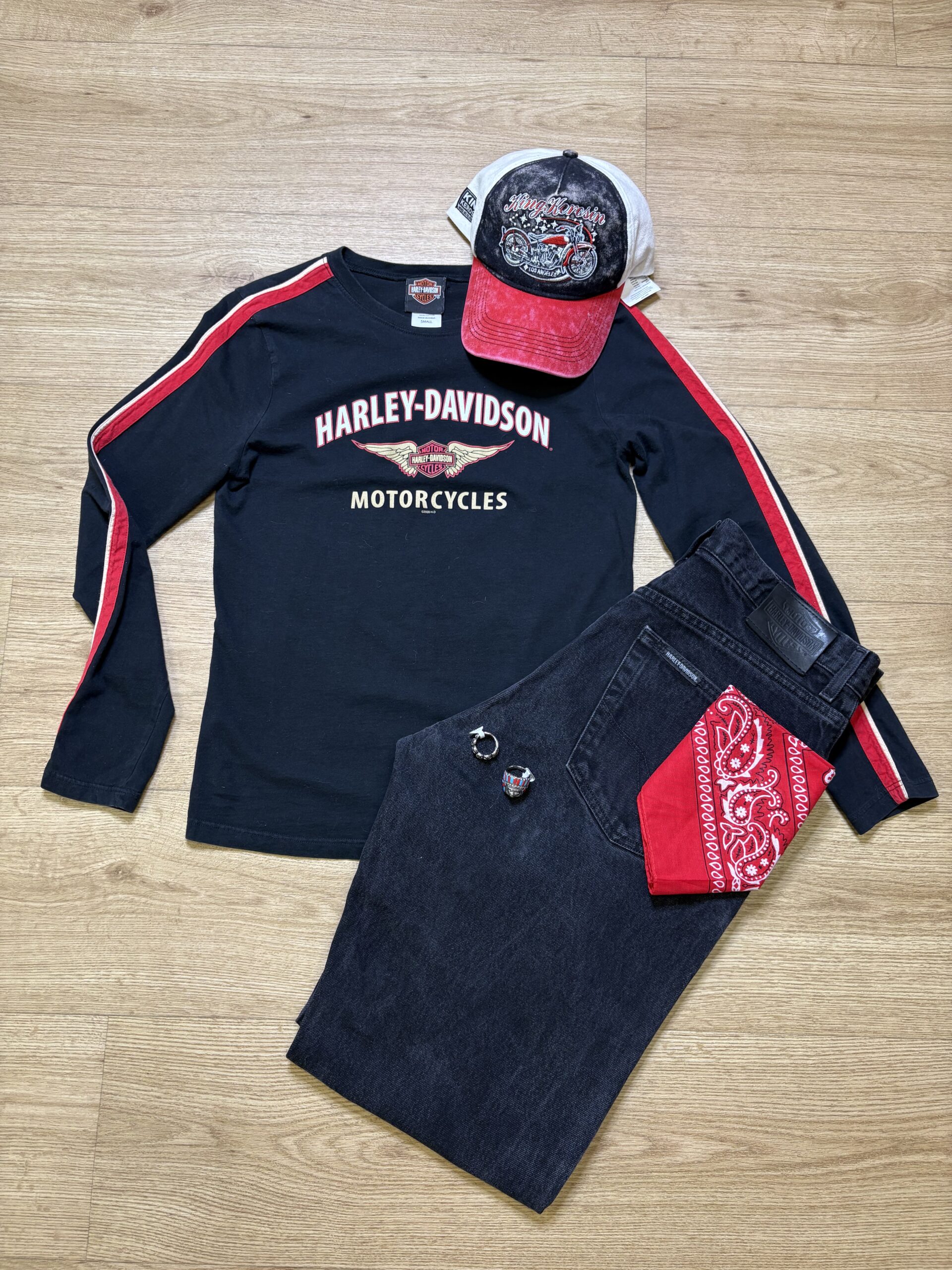 T-shirt manches longues Harley Davidson